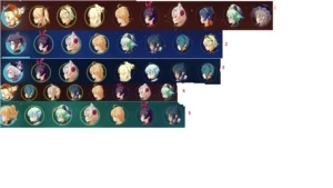 Varias contas com personagens 5stars starter !!!! - Genshin Impact