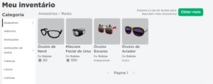 Conta Roblox | Varias roupas e chapeus | Barato