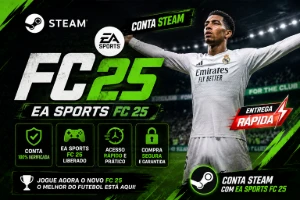 ⚽ Conta Steam Com Ea Sports Fc 25 — Entrega Rápida