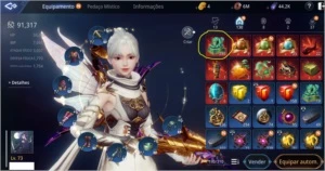 Mir4 Arbalista 91k POWER Lv 73 Server SA