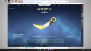 Conta valorant *1500 em skin* PRA HOJE