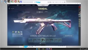 Conta valorant *1500 em skin* PRA HOJE