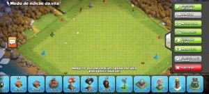 CV10 full construção, tropas e feitiços de elixir, muros - Clash of Clans