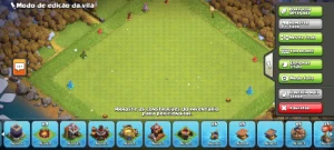 CV10 full construção, tropas e feitiços de elixir, muros - Clash of Clans