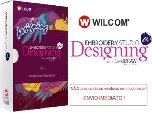 Wilcom Embroidery Studio E4.2 + CorelDRAW 2022 - Softwares e Licenças