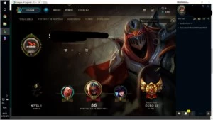 Conta GOLD 5 smurf - League of Legends LOL