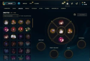 Conta de LOL - FULL ACESSO - Prata 2 - C/ Skins e EA - League of Legends