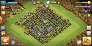 Cv 11 + 843 gemas + 5 construtores bem upado - Clash of Clans
