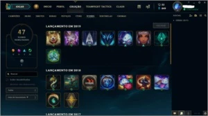 Conta LoL Plat 4 75% WIN RATE - League of Legends