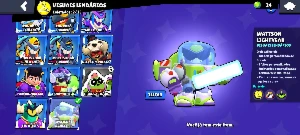 Conta super gemada de Brawl Stars + Conta de Clash royaledia