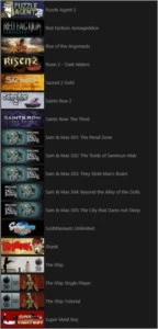 Conta STEAM com 115 jogos!
