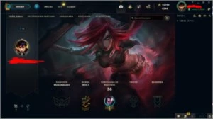 Conta de Lol level 25 + 15k rp - League of Legends