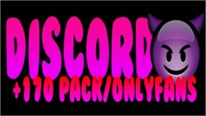 Discord com +170 Pack/Onlyfans/não precisa convidar - Conteúdo Adulto