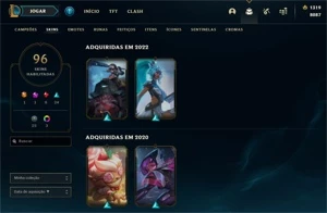 PROMOÇÃO - CONTA PRIME LOL - ALL CHAMPIONS - League of Legends