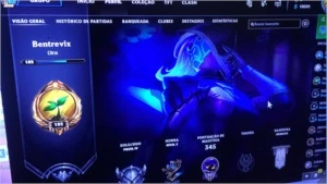 Conta com varias skins caras e raras - League of Legends LOL