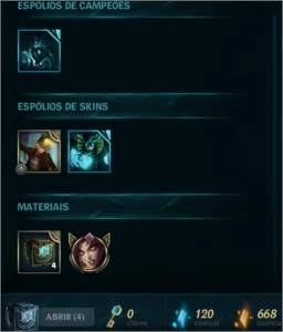 Vendo conta Ouro 5 - League of Legends LOL