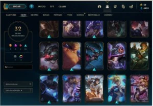 Conta Lol, plat com Ryze Triunfante, nunca levou ban - League of Legends