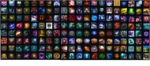Conta com 339 skins! Todos heroes e terminou season D2! - League of Legends LOL