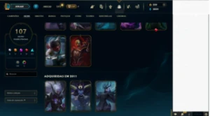 Conta League of Legends Season 1 + Skins raras (Judg Kayle) LOL