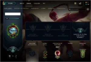 Conta lol, lvl 149, 127 skins( varias raras), MD10 ,s9 plat2 - League of Legends