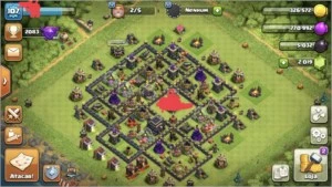 Cv9 quase full - Clash of Clans