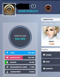 Conta antiga de Overwatch 2 - Blizzard