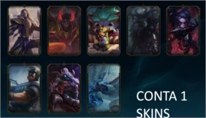 CONTA OURO/PRATA MMR (LEIA A DESCRIÇÃO) - League of Legends LOL