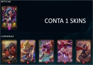 CONTA OURO/PRATA MMR (LEIA A DESCRIÇÃO) - League of Legends LOL