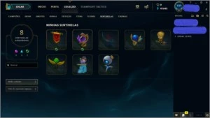 CONTA NVL 95 COM 40K EA 57 CHAMPS E 18 SKINS POR R$105,99 - League of Legends LOL