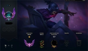 conta mestre 70% de winrate (Preço negociável) - League of Legends LOL