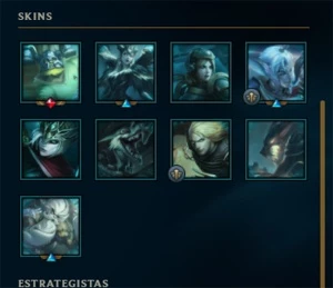 conta mestre 70% de winrate (Preço negociável) - League of Legends LOL