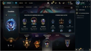 (TROCO) Conta de LOL por itens d CSGO - League of Legends