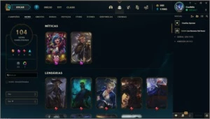 (TROCO) Conta de LOL por itens d CSGO - League of Legends