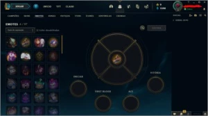 CONTA PRATA 1 COM SKIN DA KAT - League of Legends LOL