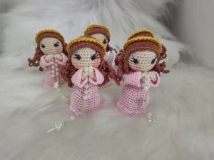 Anjinha em Crochê - Artesanato e Personalizados