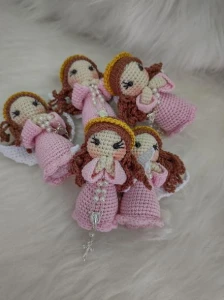 Anjinha em Crochê - Artesanato e Personalizados