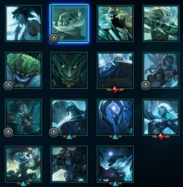 Conta platina III 57% wr 89 campeões 44 skins - League of Legends LOL