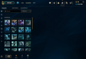 Conta Diamante 2 Com 27K De Ea E 62 Skins Nivel 66 - League of Legends LOL