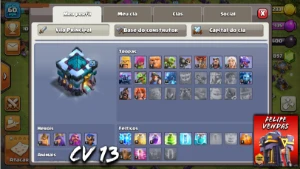 Centro de Vila 13 - Clash of Clans