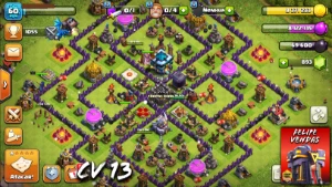 Centro de Vila 13 - Clash of Clans