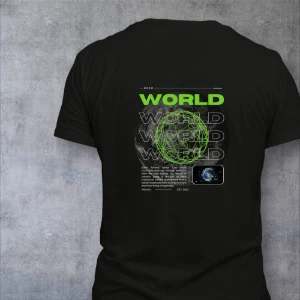 Camisa poliéster/ Dry fit Estampa World - Products