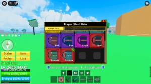 Conta Blox Fruits Level MAX e DRAGON PERM!!! - Roblox