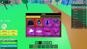 Conta Blox Fruits Level MAX e DRAGON PERM!!! - Roblox