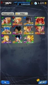 Dragon Ball Legends conta 355