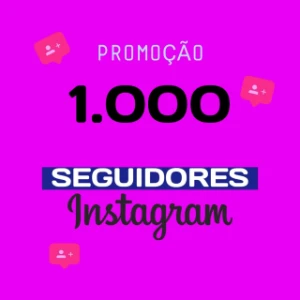 Instagram - 1.000 Seguidores Brasileiros - Others