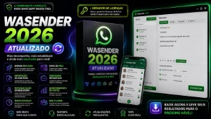 Wa Sender Pc + Gerador De Licenças - Outros