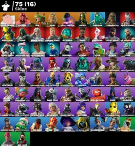 Conta Fortnite | 75 Skins | Lexa Hexbringer