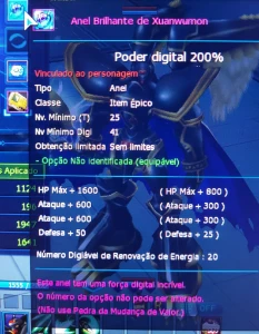Conta com Alphamon Ouryuken Awaken LADMO - Digimon Masters Online