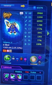 Conta com Alphamon Ouryuken Awaken LADMO - Digimon Masters Online