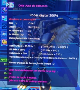Conta com Alphamon Ouryuken Awaken LADMO - Digimon Masters Online